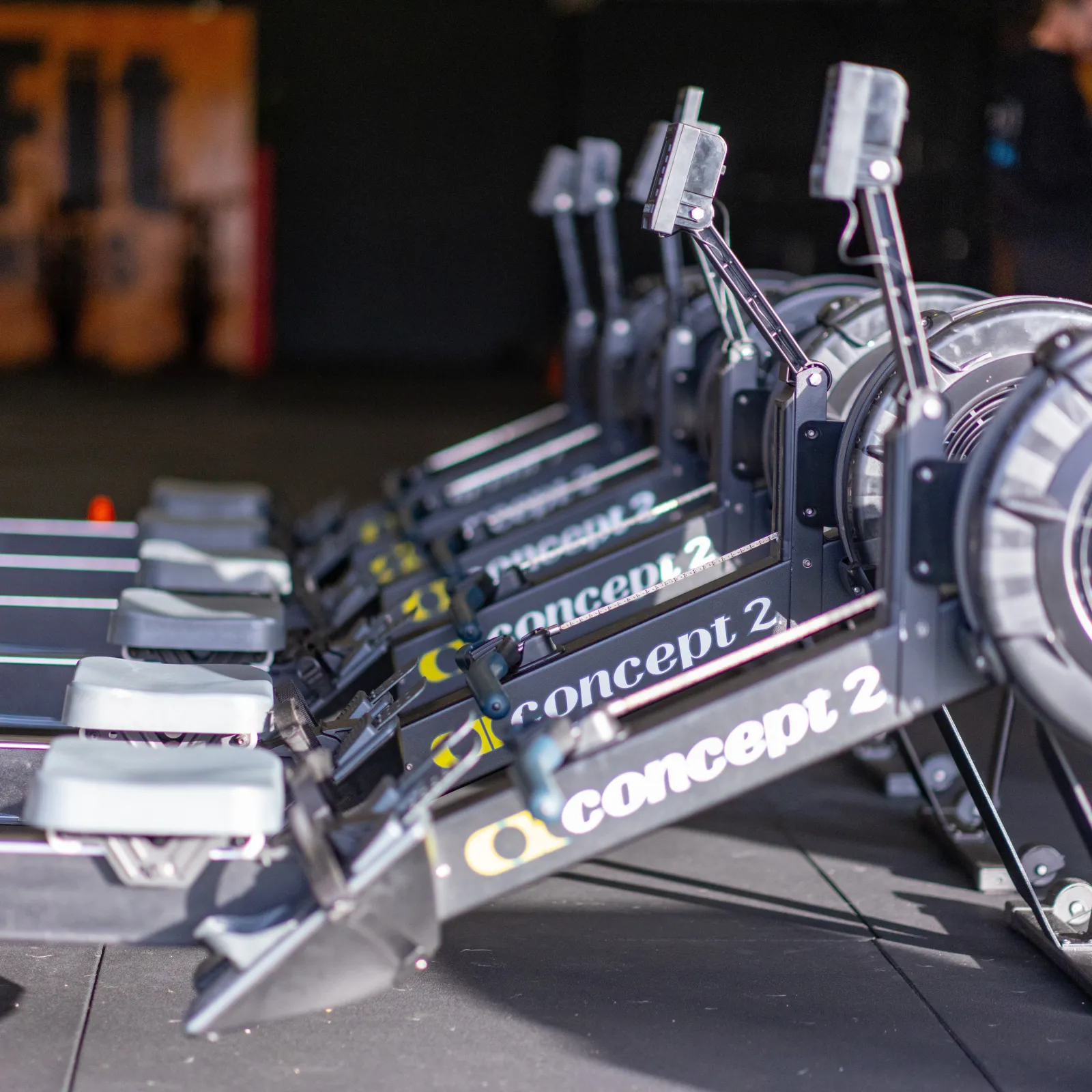 Concept2 rowers at Innerbloom
