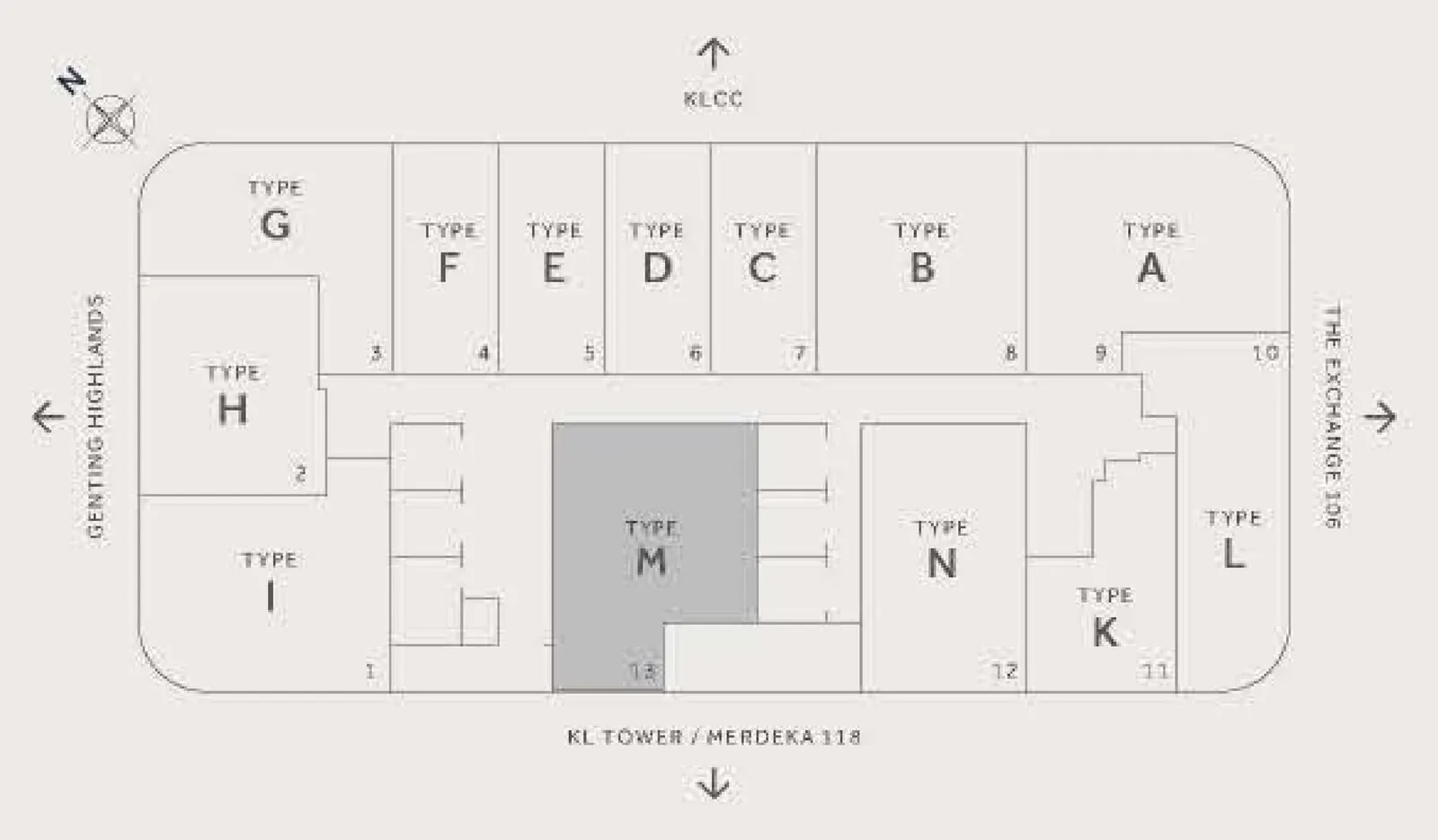 CloutHaus Floor plan B floor plan