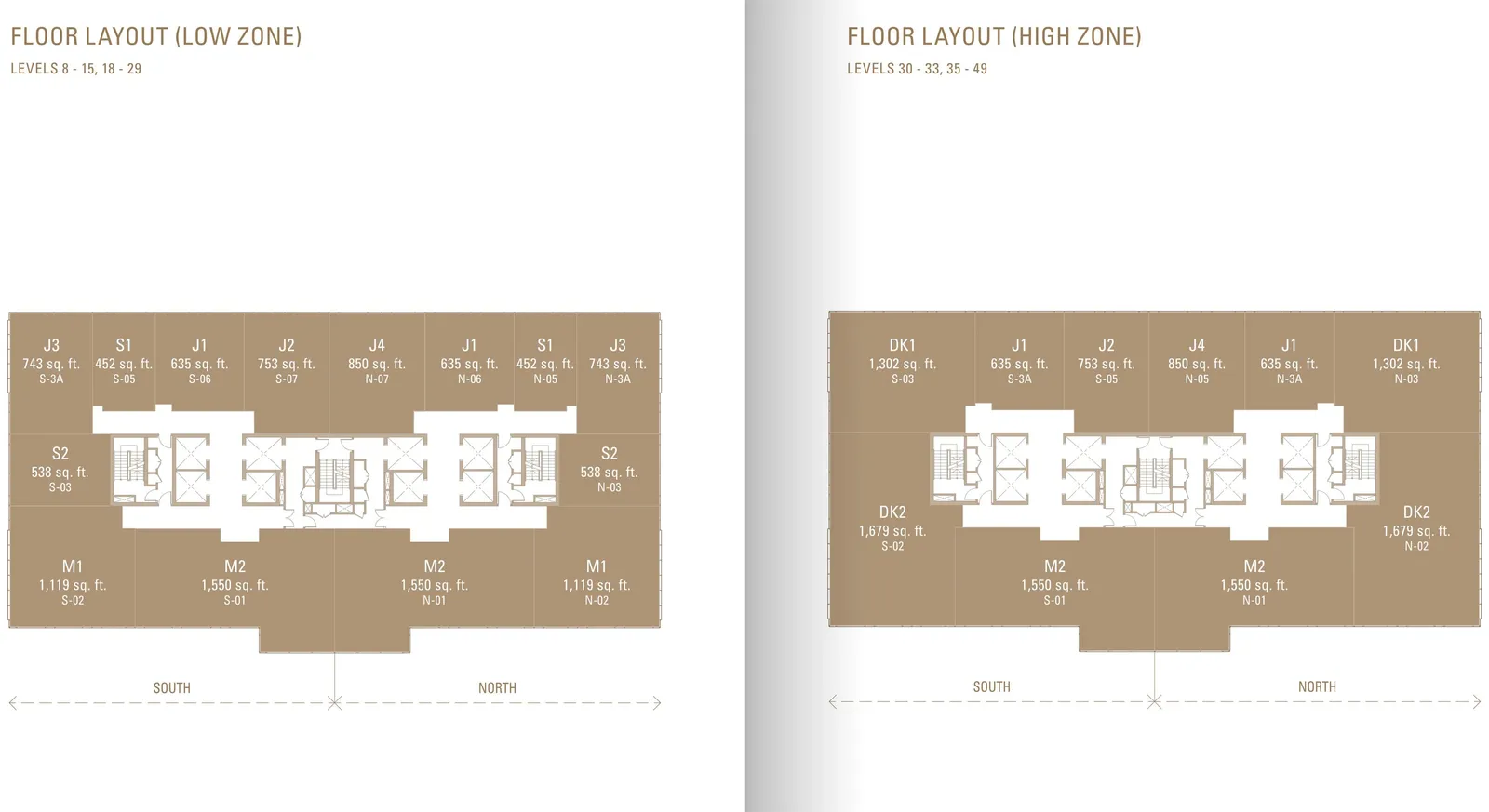 Pavilion Damansara Heights Floor plan, Tower RC floor plan