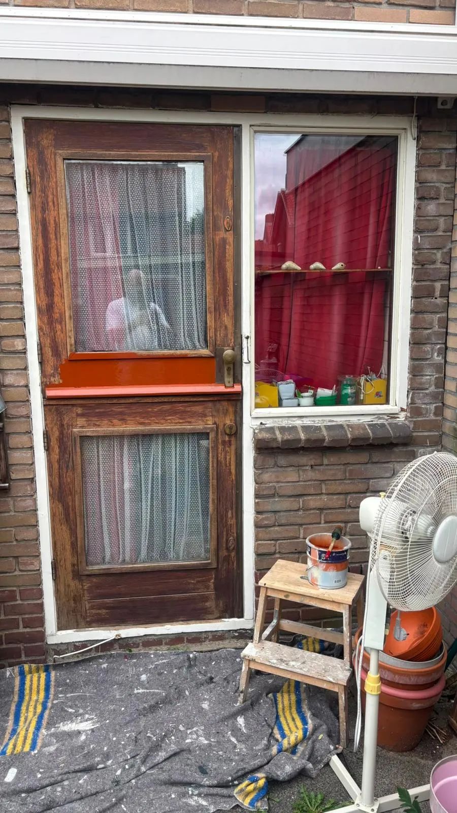 Erker voor restauratie