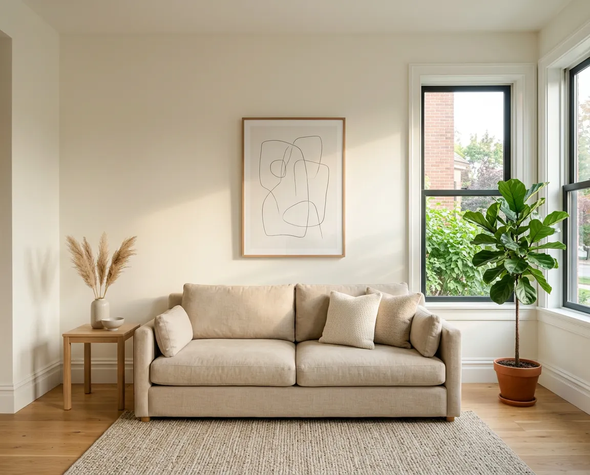 Licht en modern afgewerkt interieur