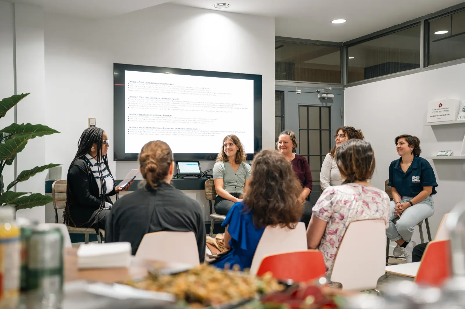 Women business conference presentation