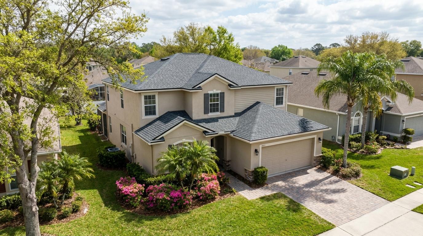 Completed Logams Roofing project
