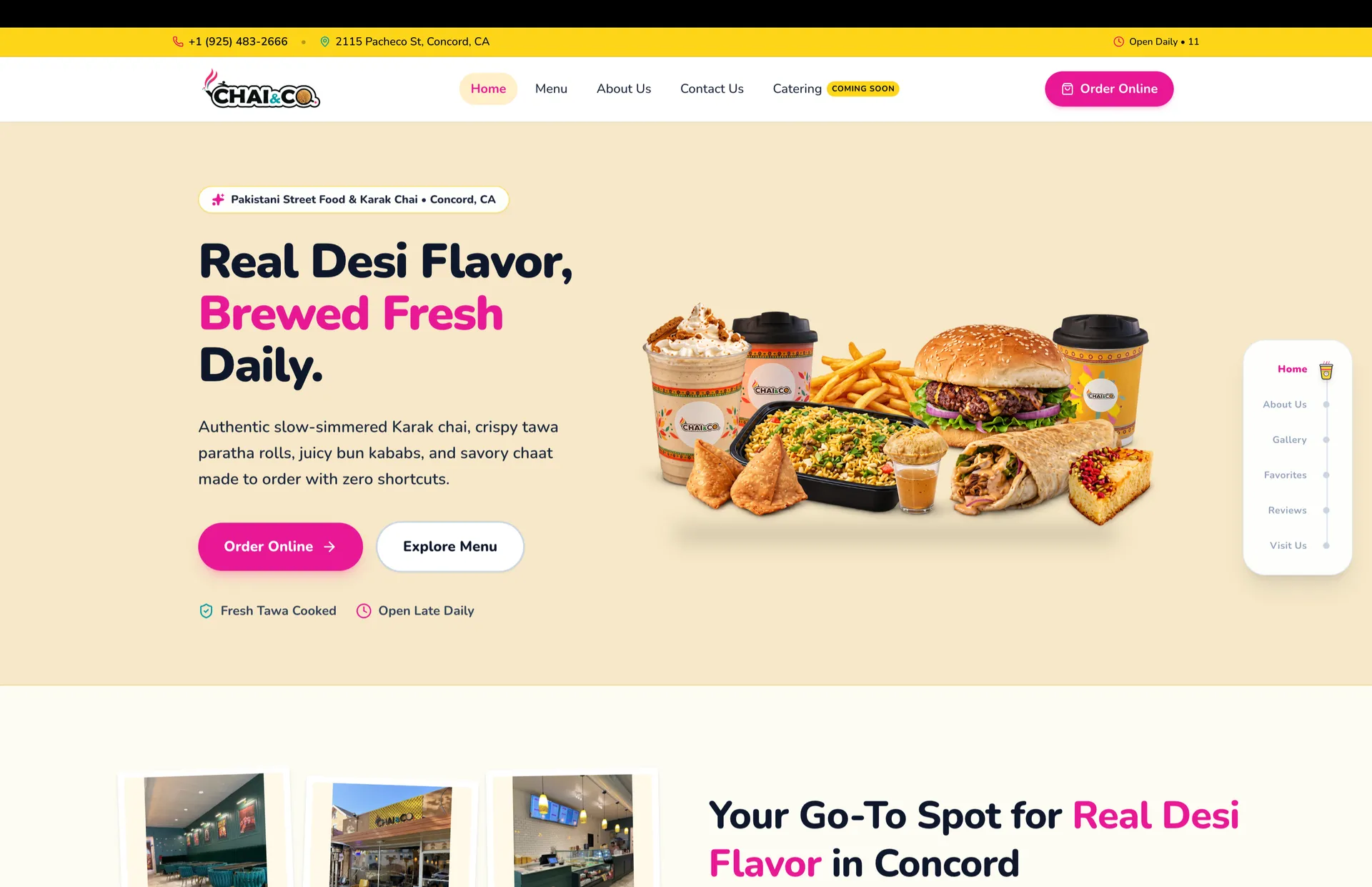 The Chai & Co — built by WebWorkBay
