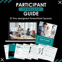 Participant Workbook Template - Ultimate Teal (PowerPoint) – Image 1