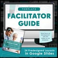 Facilitator Guide Template - Ultimate Teal (Google Slides) – Image 2