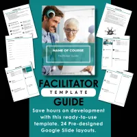 Facilitator Guide Template - Ultimate Teal (Google Slides) – Image 3