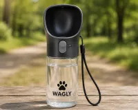Travel Water Bottle – Black