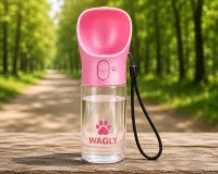 Travel Water Bottle – Pink