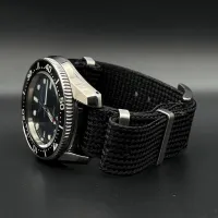 RIBBED NATO WATCHBAND- THE THRIFTY GENTLEMEN – Image 5