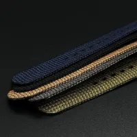 RIBBED NATO WATCHBAND- THE THRIFTY GENTLEMEN – Image 4