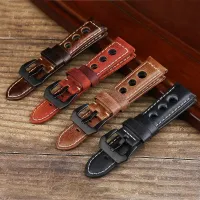 BREATHABLE RETRO WRISTBAND - GENUINE LEATHER STRAP – Image 5