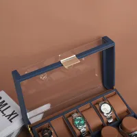 2025 GRID WOODEN WATCH BOX - WATCH STORAGE BOX – Image 5