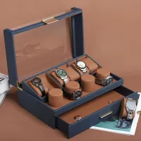 2025 GRID WOODEN WATCH BOX - WATCH STORAGE BOX – Image 6