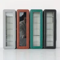 NEW LUXURY POCKET WATCH BOX- MULTI COLOR ORGANISER – Image 3