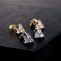 NEW  925 GOLDEN SNOWFLAKES - STUD EARRING – Image 5