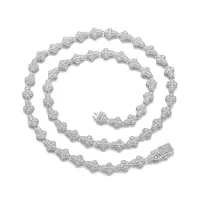 ZIRCON DIAMON STAR- TENNIS NECKLACE – Image 1