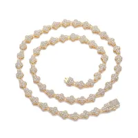 ZIRCON DIAMON STAR- TENNIS NECKLACE – Image 2