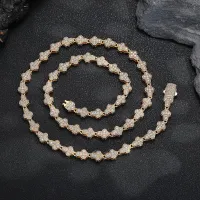 ZIRCON DIAMON STAR- TENNIS NECKLACE – Image 8