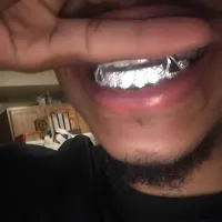 VAMPIRE BLING FULL MICRO PAVE CUBIC ZIRCON TEETHGRILLS- HALLOWEEN GRILLS – Image 7