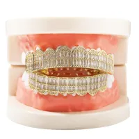 GRILLZ 925 STERLING SILVER MOISSANITE- ROUND CUT VVS1 WITH GRA SOLID GOLD – Image 7