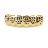 6/6  ICED OUT FULL CZ STONES- 5A+ CUBIC ZIRCON TOOTH CAP  – Image 3