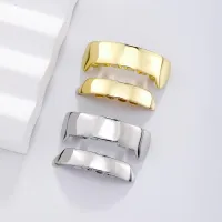 CYBERPUNK GLOSS CANINESS - GOLD PLATEFD SMOOTH SURFACE – Image 3