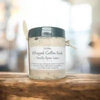 All Natural Whipped Body Scrub - Vanilla Spice Latte 8 oz. – Image 1