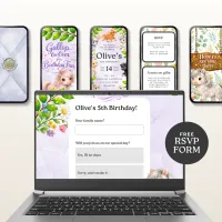 Pony Birthday Party Invitation – Image 4