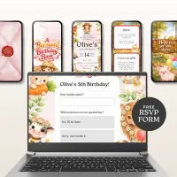 Barnyard Birthday Party Invitation – Image 4