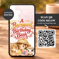 Barnyard Birthday Party Invitation – Image 6