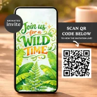 Jungle Birthday Party Invitation – Image 6