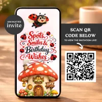 Ladybug Birthday Party Invitation – Image 6