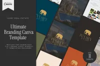 Ivory Real Estate Ultimate Branding Canva Template Bundle – Image 2
