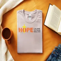 Hope Embroidered T-Shirt – S, Grey