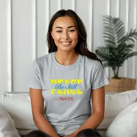 Peace Be Still Embroidered T-Shirt – Grey, Extra Large