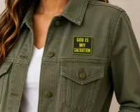 God Is My Salvation Patch – Image 3