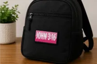 John 3:16 Embroidered Patch – 4 inches