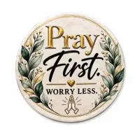 Faith Inspired Fridge Magnets – Pray First