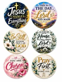 Faith Inspired Fridge Magnets – This is the day