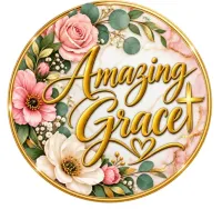 Faith Inspired Fridge Magnets – Amazing Grace