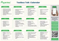 FREE Toolbox Talk Planning Calendar – Image 2