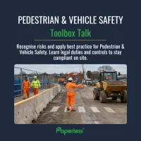 FREE Pedestrian and Vehicle Safety Toolbox Talk – Image 1