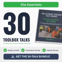 30 Site Essentials Toolbox Talk Bundle – Image 1