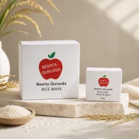 Beerta Quruxda Rice Mask + Rice Soap Natural Glow – Image 3