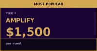 Tier 2 Amplify - Unmuted Sponsorship – Image 1