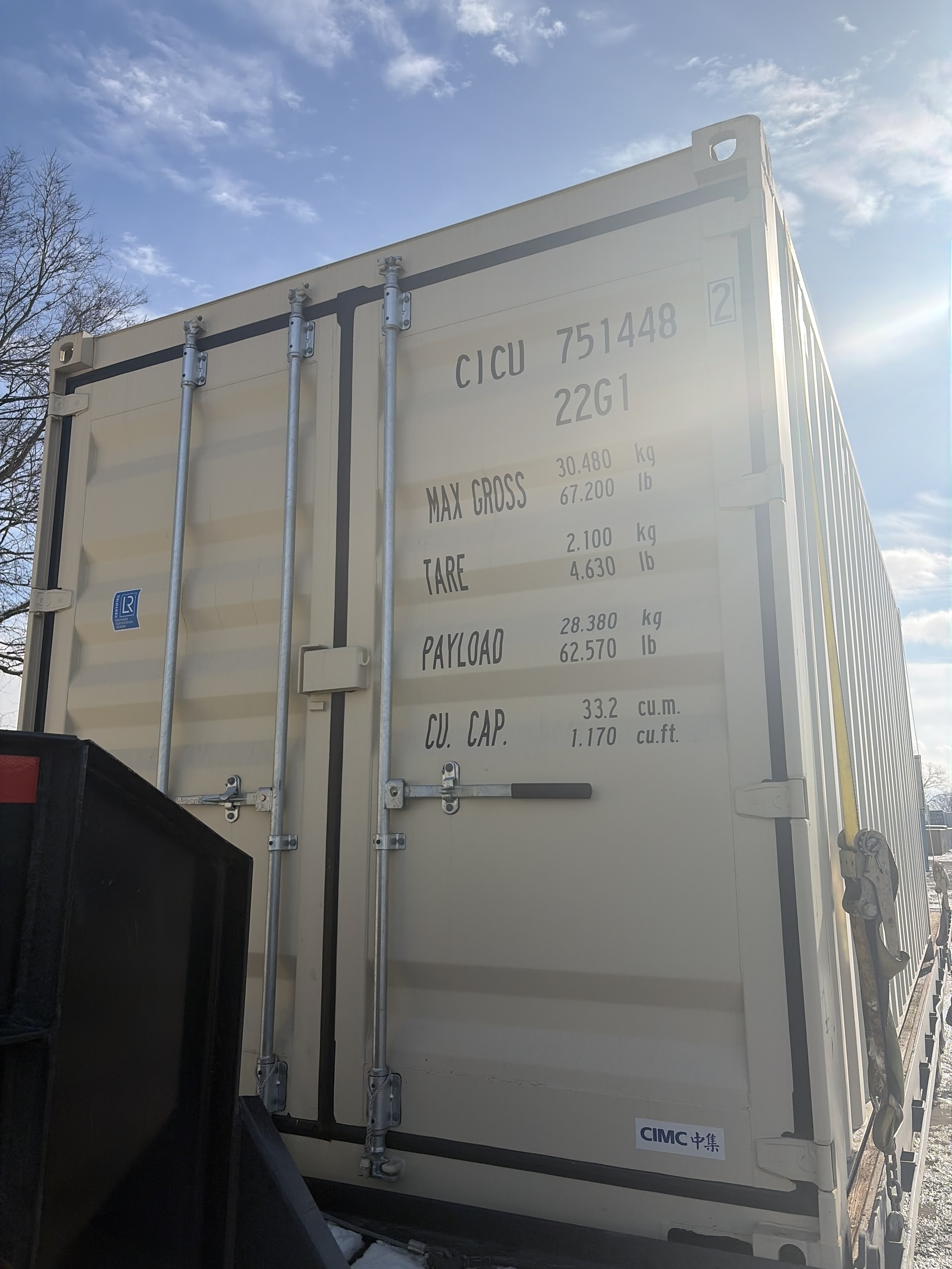 TIMED SALE 20FT NEW ST New 1-Trip CICU7514482 Winchester, KY no. 4 – Image 2