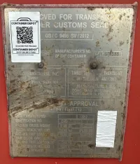 TIMED SALE 20FT USED ST WWT CAIU3381031 Ashland City,TN no. 2 – Image 4