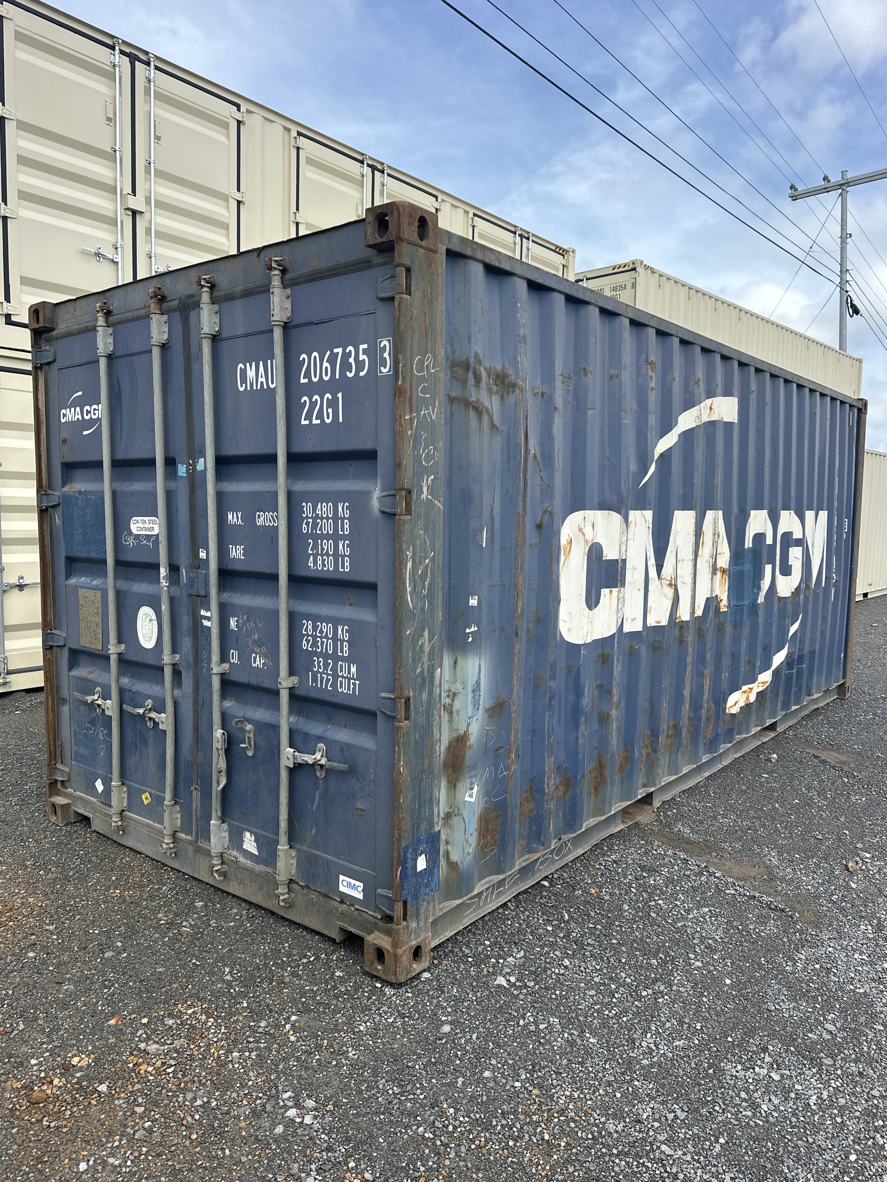 20' USED CMAU2067353 Englewood, TN  – Image 3