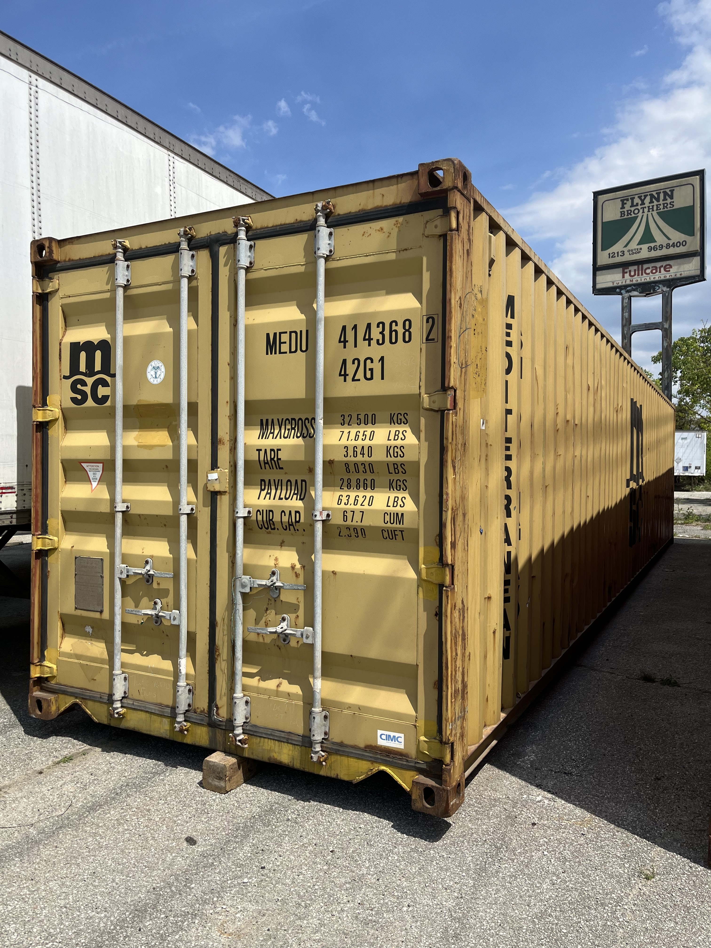 40FT USED ST CW Louisville, KY MEDU4143682 no. 8 – Image 5